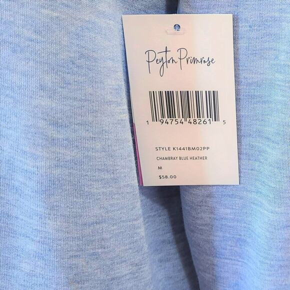 New! Peyton Primrose Metallic Star Graphic Soft Sweatshirt Pullover Hoodie - Picture 5 of 6